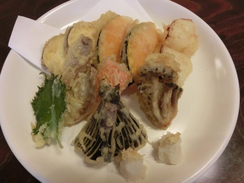 ②野菜天ぷら盛り合せ